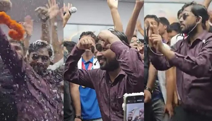 Khan Sir Video: जश्न मनाते हुए दिखे खान सर, देखिए VIDEO